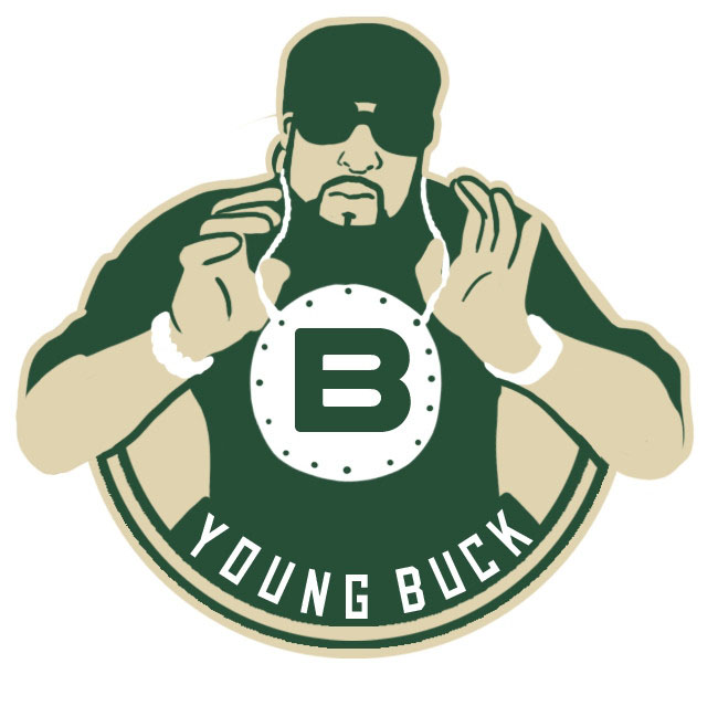 Milwaukee Bucks Young Buck Logo iron on heat transfer